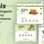 Organis - Multivendor Organic Food & Grocery Laravel eCommerce